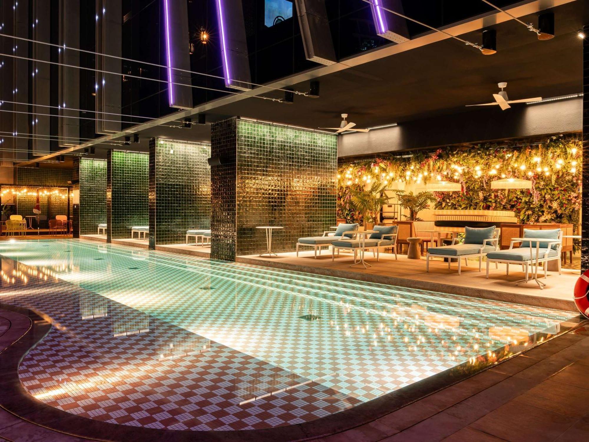 Mama Shelter Dubai Hotell Exteriör bild