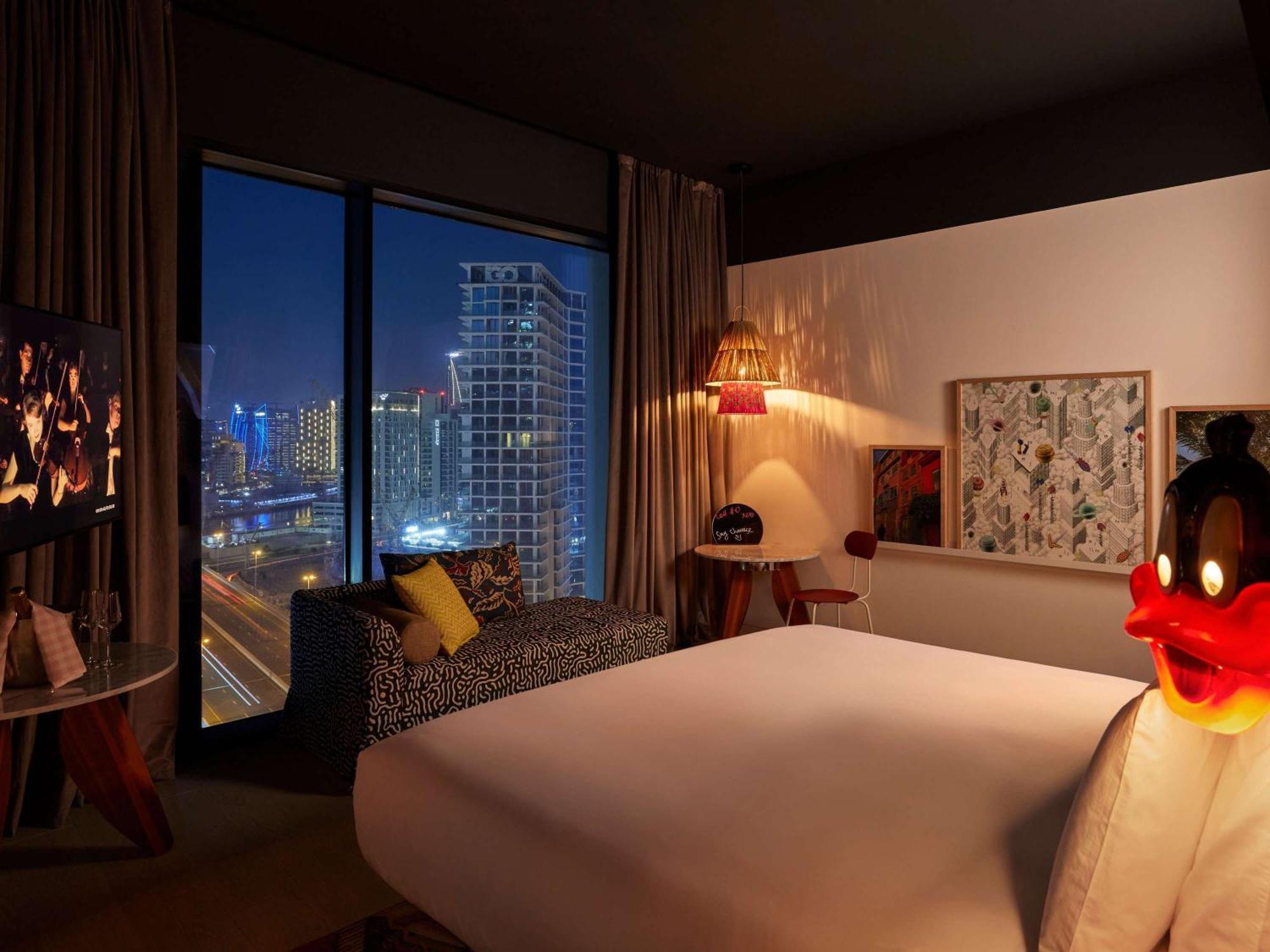 Mama Shelter Dubai Hotell Exteriör bild