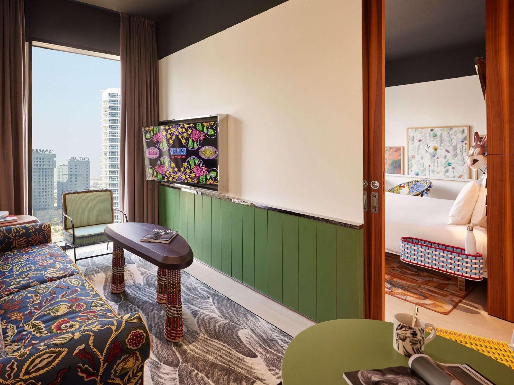 Mama Shelter Dubai Hotell Exteriör bild