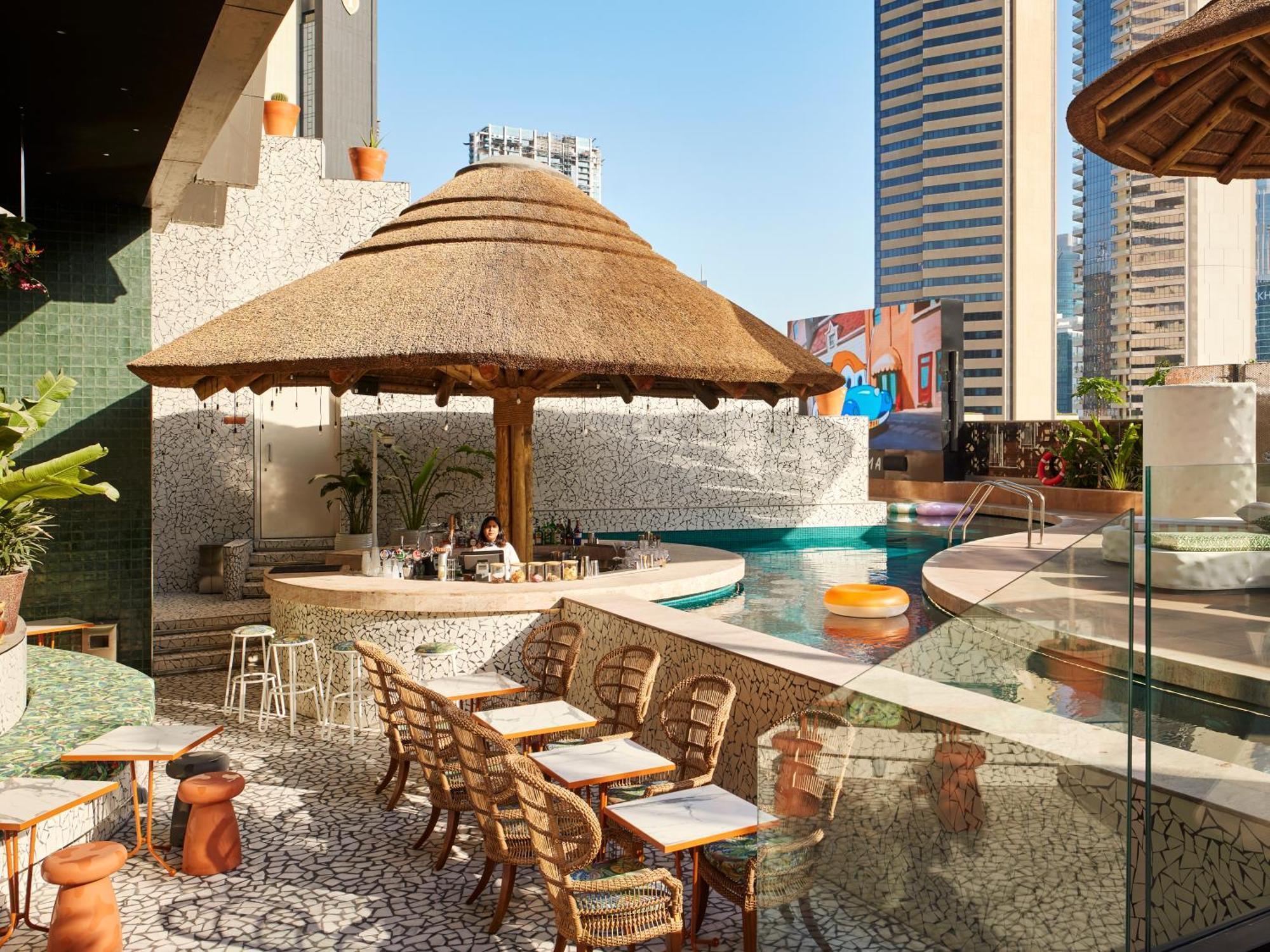 Mama Shelter Dubai Hotell Exteriör bild