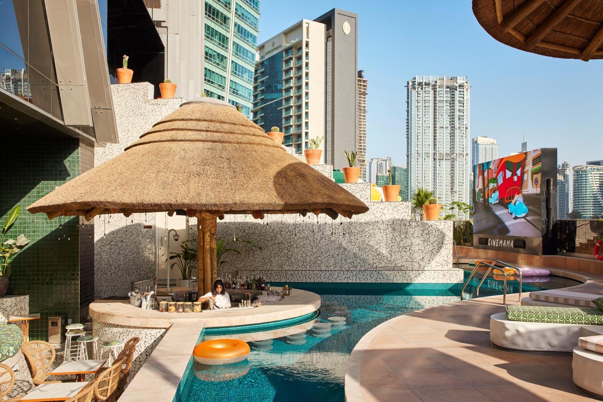 Mama Shelter Dubai Hotell Exteriör bild