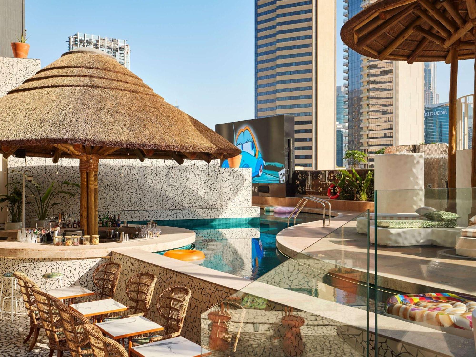Mama Shelter Dubai Hotell Exteriör bild