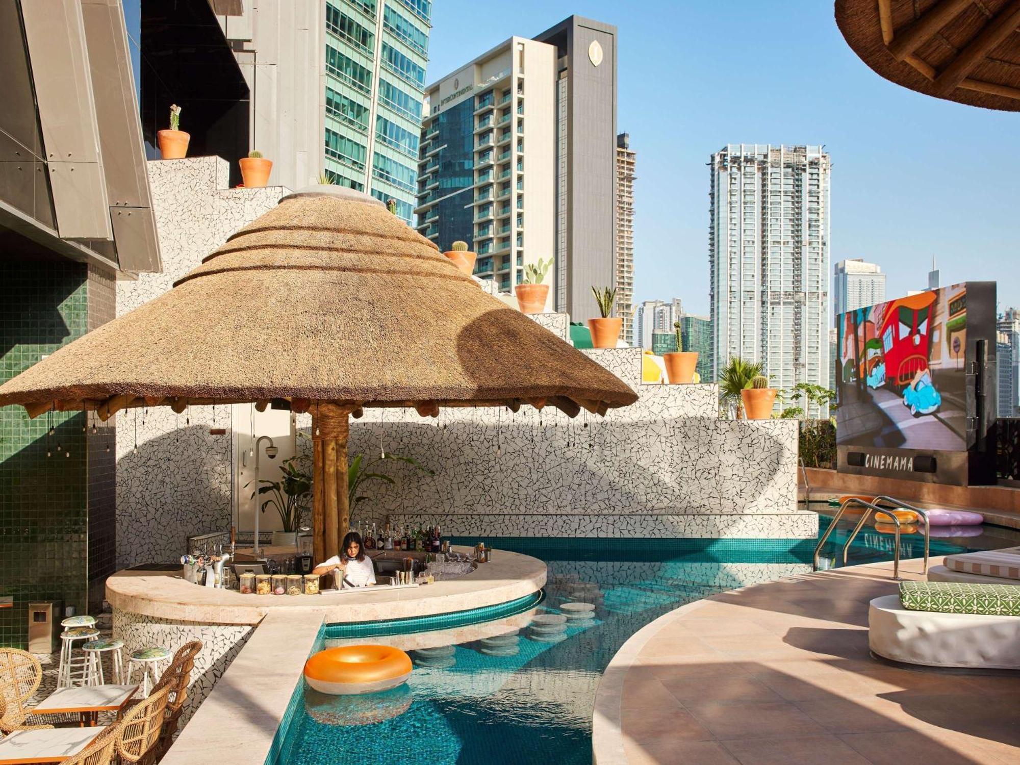 Mama Shelter Dubai Hotell Exteriör bild